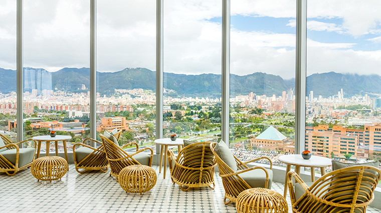 Grand Hyatt Bogota Ushin Japenese And Grill Andes View Dia